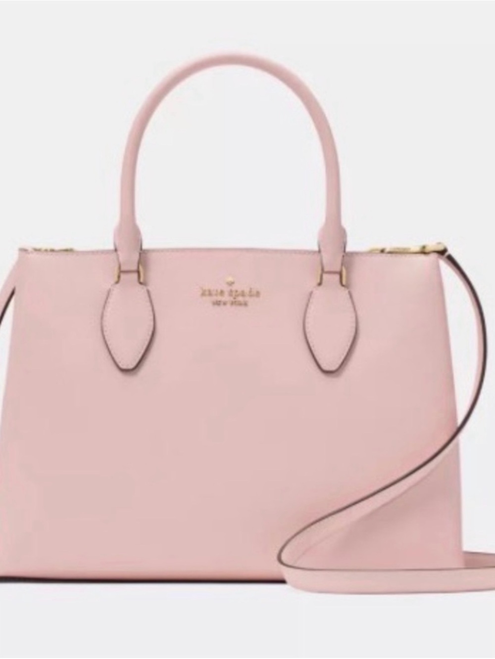 kate spade Pale Blush Pink Structured Satchel